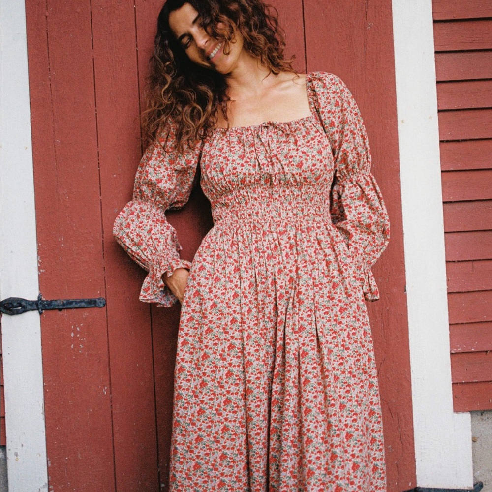 Christy Dawn Adelia Dress apple orchard XS